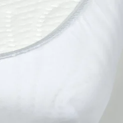 STOF Protège-matelas alèse éponge imperméable (140 x 190/200 cm) Sonia Blanc