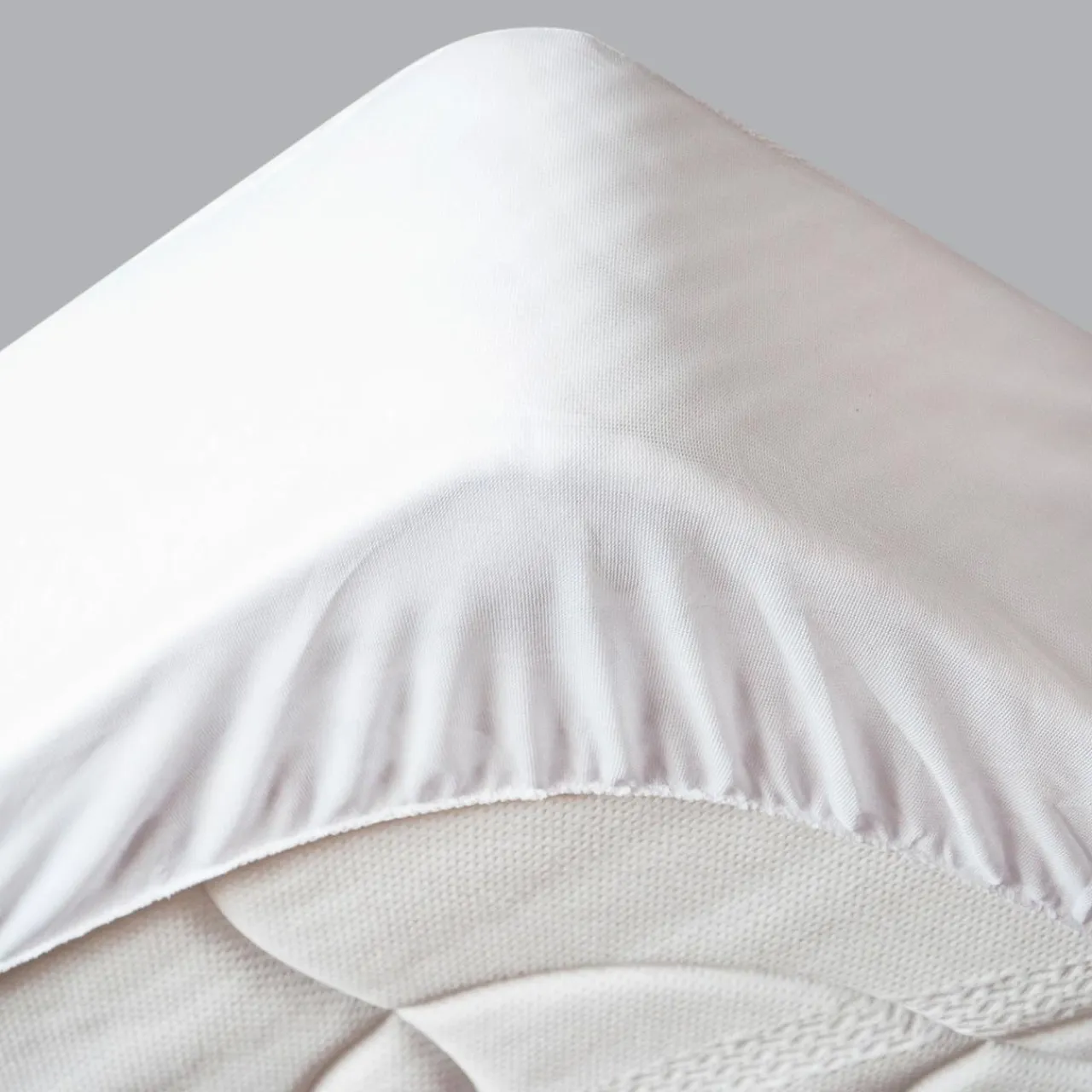 STOF Protège-matelas imperméable (90 x 190 cm) Tricia Blanc New