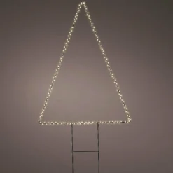 KAEMINGK Pyramide lumineuse 180 LED (H77 cm) Sapin Blanc chaud Online