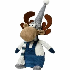 KAEMINGK Renne de Noël (H30 cm) Gaby en Blanc Outlet