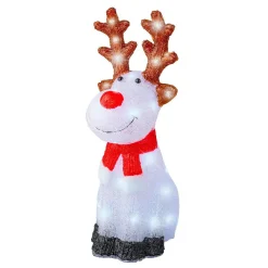 EMINZA Renne lumineux 40 LED (H50 cm) Dasher Blanc froid