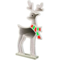 KAEMINGK Renne lumineux 363 LED (H85 cm) Infinity Blanc froid et Multicolore Sale