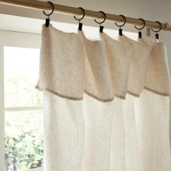 EMINZA Rideau ajustable (140 x max 300 cm) Nils Beige Sale