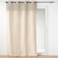 EMINZA Rideau bouclette (140 x 240 cm) Ava Beige Outlet