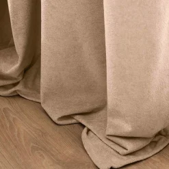 douceur d'intu017drieur Rideau bouclette (140 x 260 cm) Winona Beige Clearance