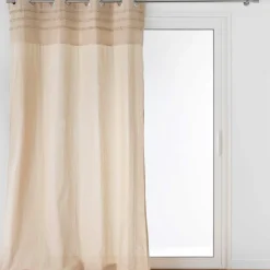 douceur d'intu017drieur Rideau coton tufté (140 x 240 cm) Hilary Beige Hot