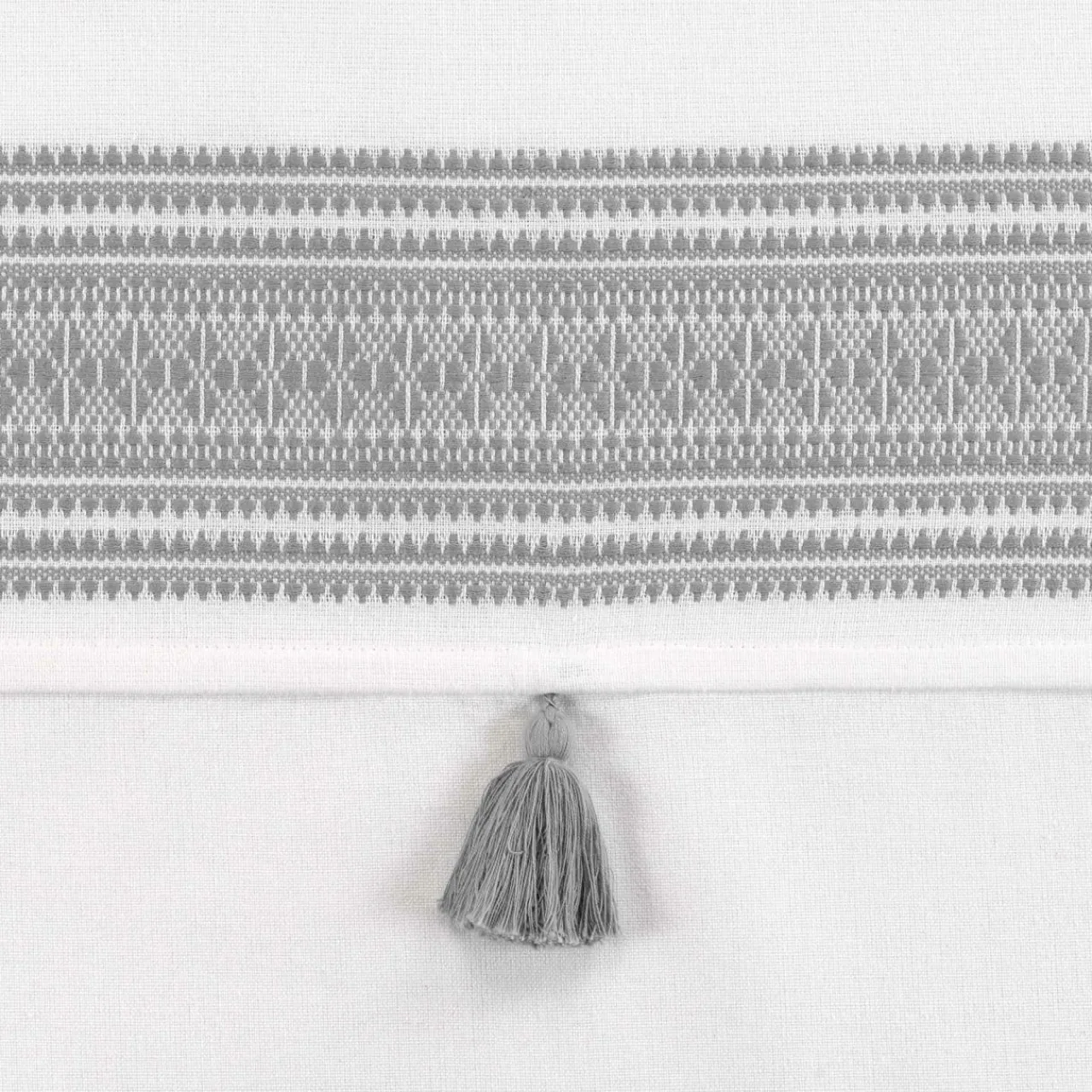 DOUCEUR D'INTERIEUR Rideau coton (140 x 240 cm) Amaya Gris