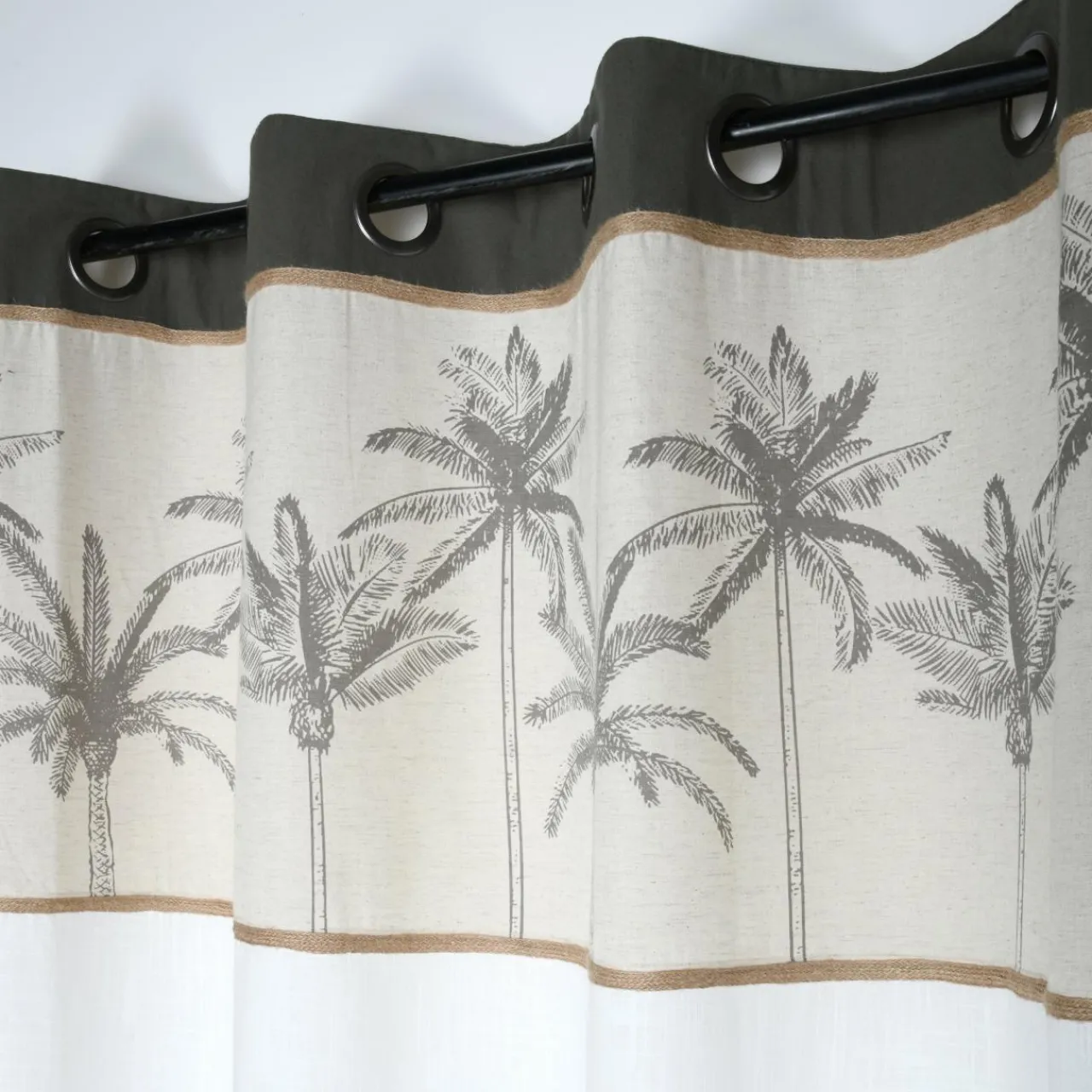 LOVELY CASA Rideau coton (140 x 260 cm) Bako Beige Best