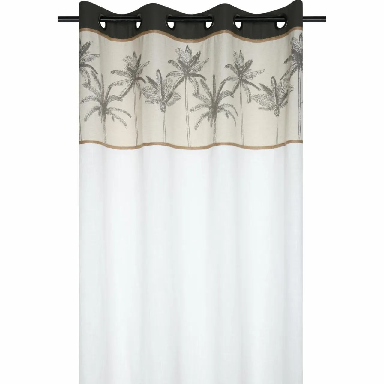 LOVELY CASA Rideau coton (140 x 260 cm) Bako Beige Best