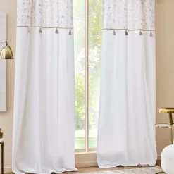 douceur d'intu017drieur Rideau coton (140 x 240 cm) Duchesse Blanc