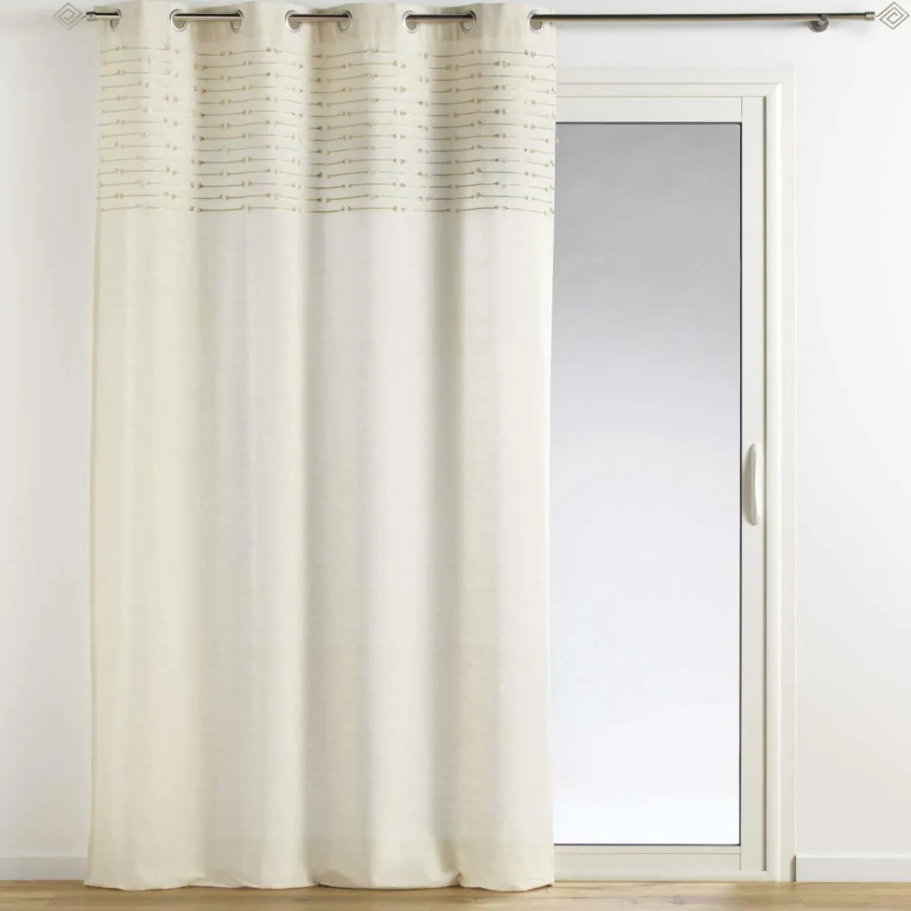 DOUCEUR D'INTERIEUR Rideau coton (140 x 240 cm) Golden Sunset Or Clearance