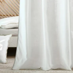 STOF Rideau coton (140 x 260 cm) Helios Blanc