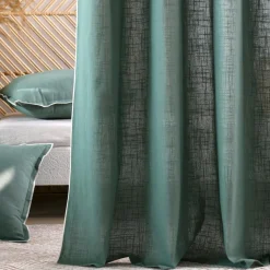STOF Rideau coton (140 x 260 cm) Helios Vert Best