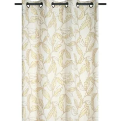 STOF Rideau coton (140 x 260 cm) Hemera Taupe Discount