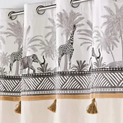DOUCEUR D'INTERIEUR Rideau coton (140 x 240 cm) Kenya lodge Ecru Clearance