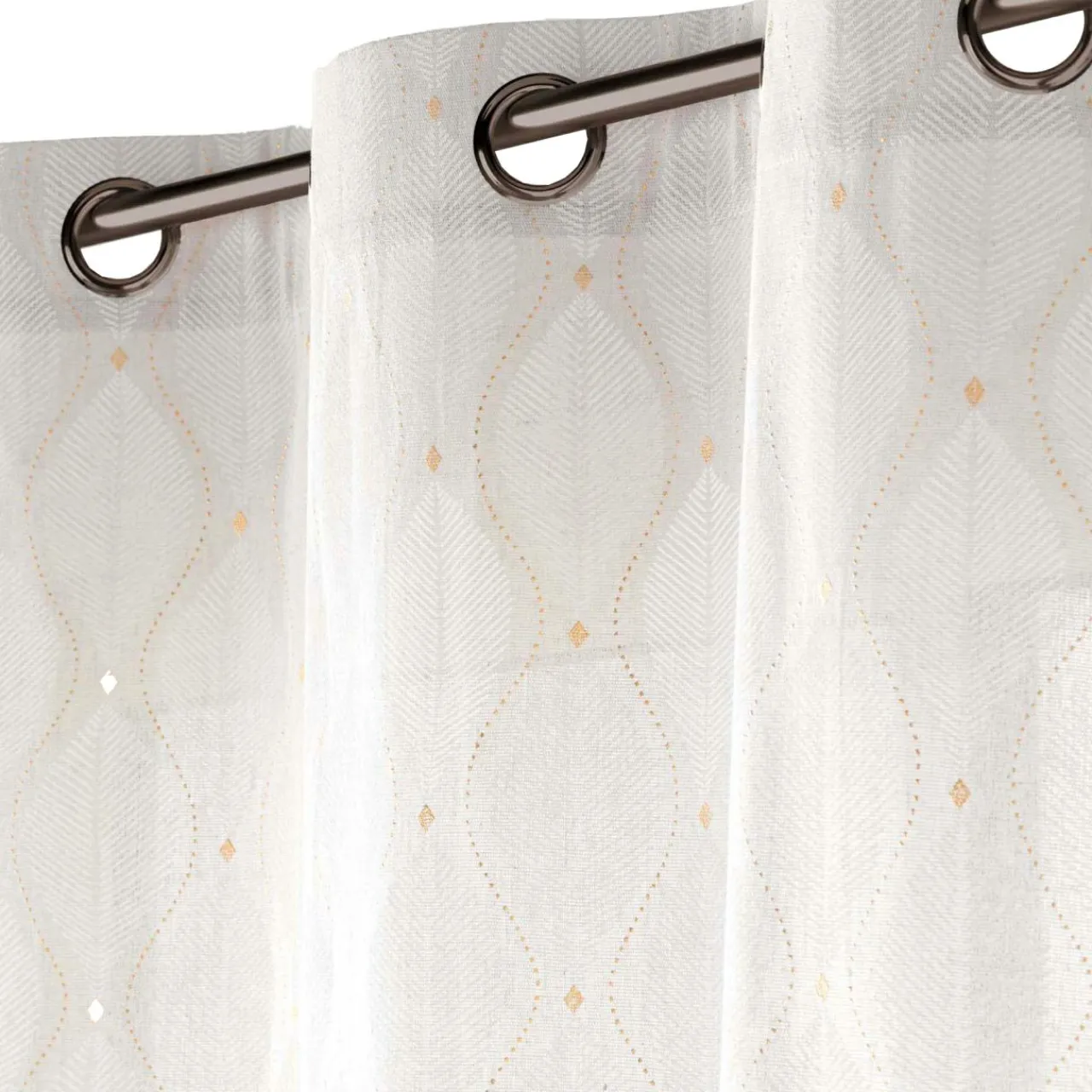 douceur d'intu017drieur Rideau coton (140 x 240 cm) Maho Blanc Online