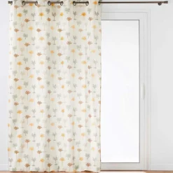douceur d'intu017drieur Rideau coton (140 x 240 cm) Palmelia Beige Online