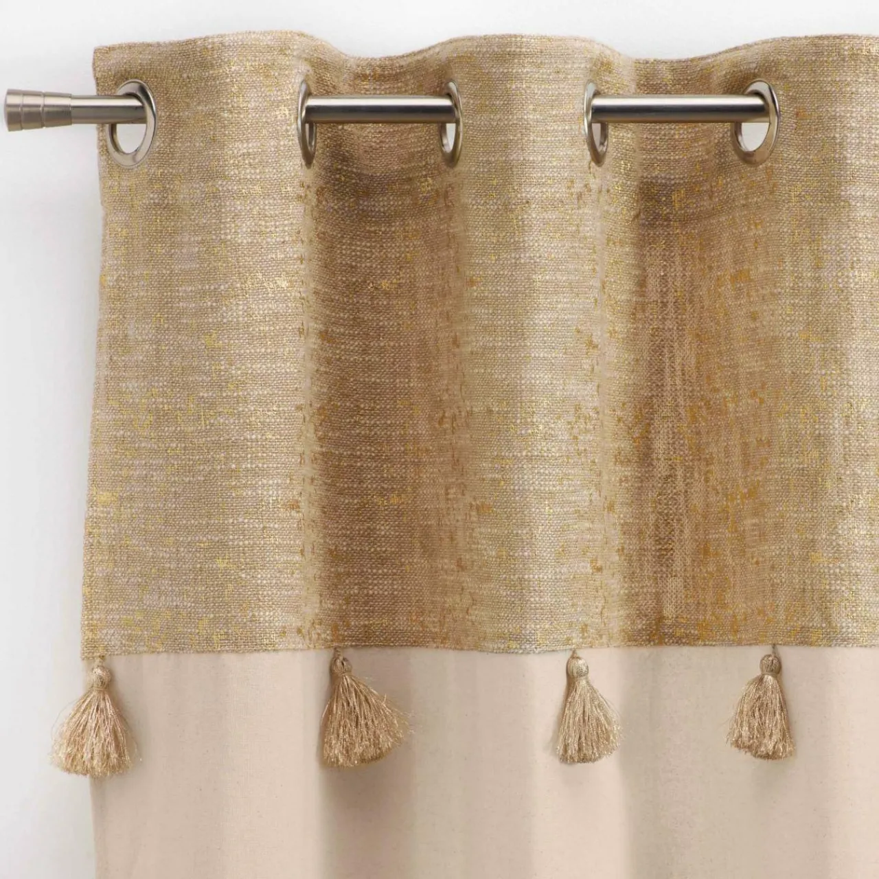 DOUCEUR D'INTERIEUR Rideau coton (140 x 240 cm) Sultan Ecru Best