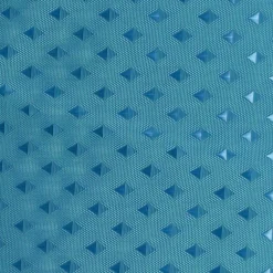 TENDANCE Rideau de douche à anneaux (180 x 200 cm) Diamants Bleu canard Clearance