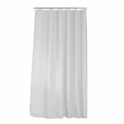 douceur d'intu017drieur Rideau de douche effet tissé à anneaux (180 x 200 cm) Quartz Blanc Sale