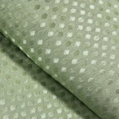 douceur d'intu017drieur Rideau de douche effet tissé à anneaux (180 x 200 cm) Quartz Vert sauge Outlet