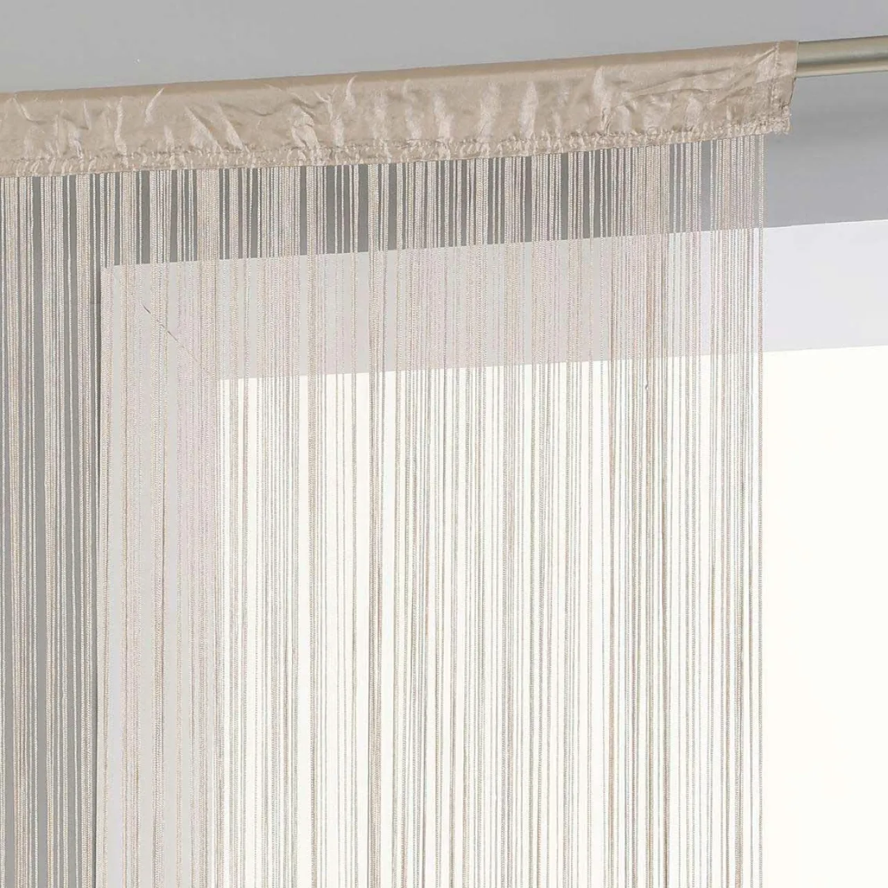 ATMOSPHERA Rideau de fil (90 x H200 cm) Uni Lin Best