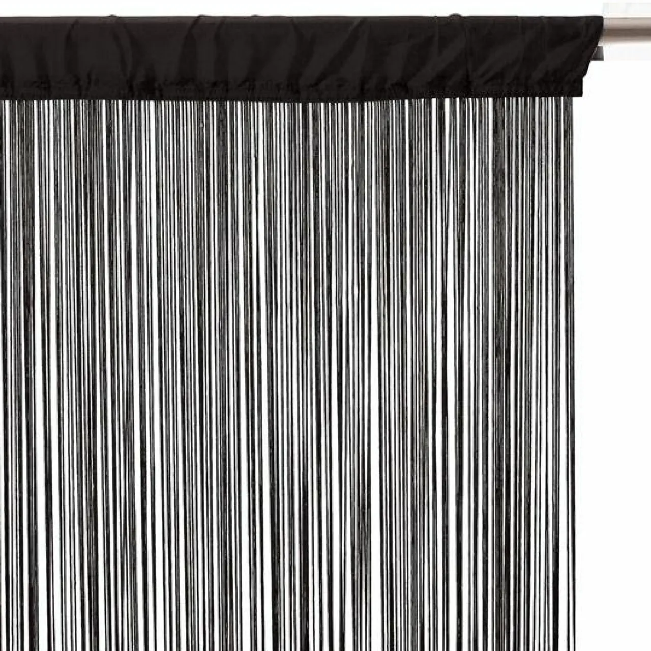 ATMOSPHERA Rideau de fil (90 x H200 cm) Uni Noir Online