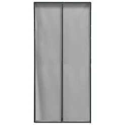 LUANCE Rideau de porte moustiquaire (100 x 220 cm) Mona Gris Online