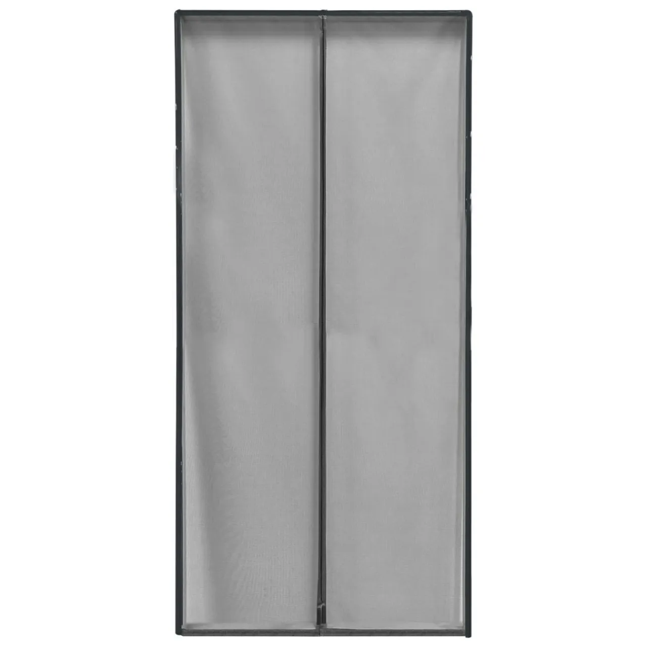 LUANCE Rideau de porte moustiquaire (100 x 220 cm) Mona Gris Online
