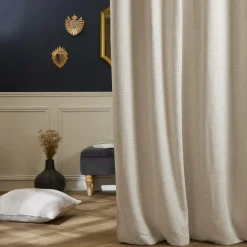 EMINZA Rideau effet chiné (140 x 240 cm) James sable Beige Online