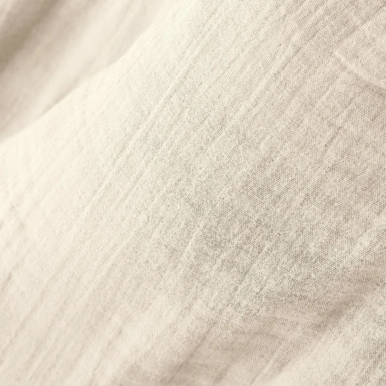 EMINZA Rideau gaze de coton ajustable (280 x max 300 cm) Gaïa pampa Beige Sale