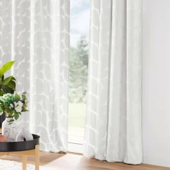 douceur d'intu017drieur Rideau œillets velours (135 x 260 cm) Geolia Blanc Outlet
