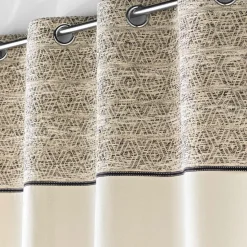 douceur d'intu017drieur Rideau œillets (140 x 240 cm) Camalia Ecru New