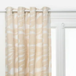 Atmosphera, cru017dateur d'intu017drieur Rideau œillets (140 x 260 cm) Madini Beige Sale