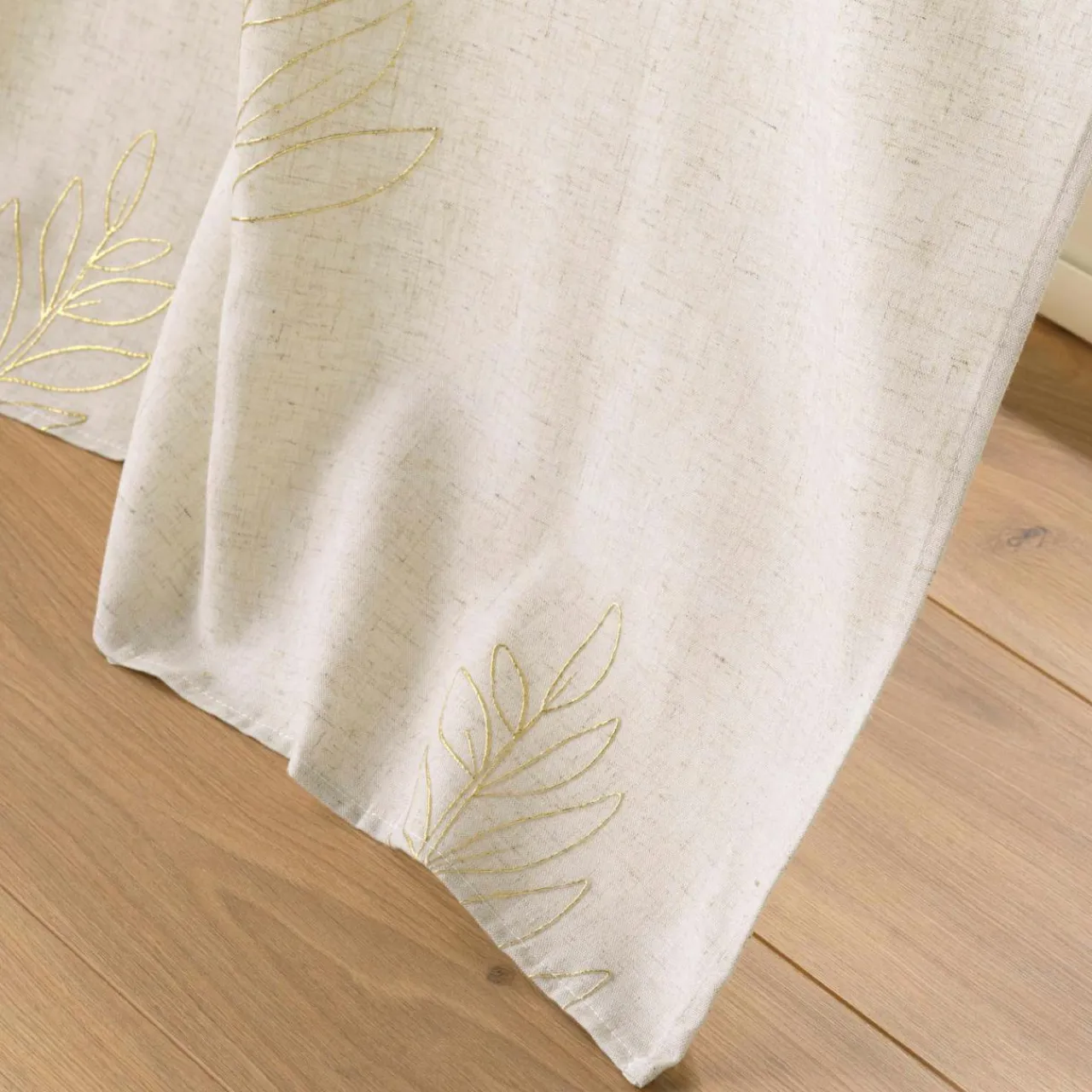 DOUCEUR D'INTERIEUR Rideau lin (140 x 240 cm) Venus Beige