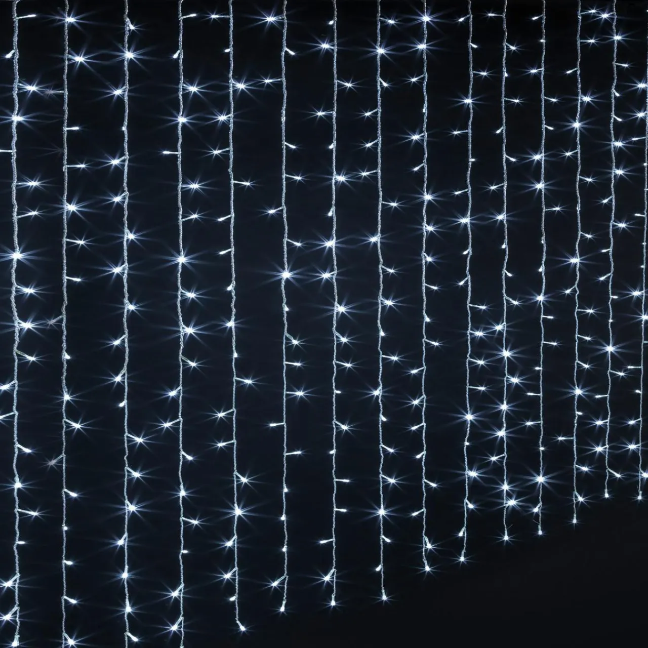 Feeric Lights & Christmas Rideau lumineux H1,5 m L0,90 m 200 LED Blanc froid Best