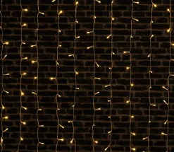 FEERIC LIGHTS Rideau lumineux H2 m L3 m 600 LED Blanc chaud Hot