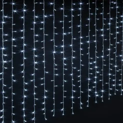Feeric Lights & Christmas Rideau lumineux H2 m L3 m 600 LED Blanc froid Hot