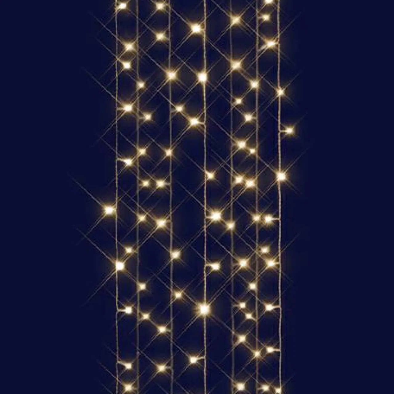BLACHERE Rideau lumineux interconnectable H2 m L2 m 96 LED Flash Blanc chaud Sale