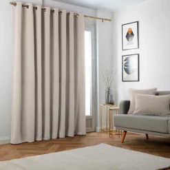 EMINZA Rideau obscurcissant thermique (280 x 240 cm) Minuit Taupe New