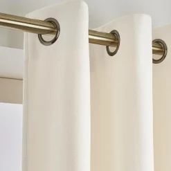 EMINZA Rideau obscurcissant thermique (140 x 180 cm) Minuit sable Beige Discount