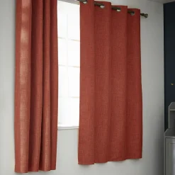 EMINZA Rideau obscurcissant thermique (140 x 180 cm) Alba Terracotta Online