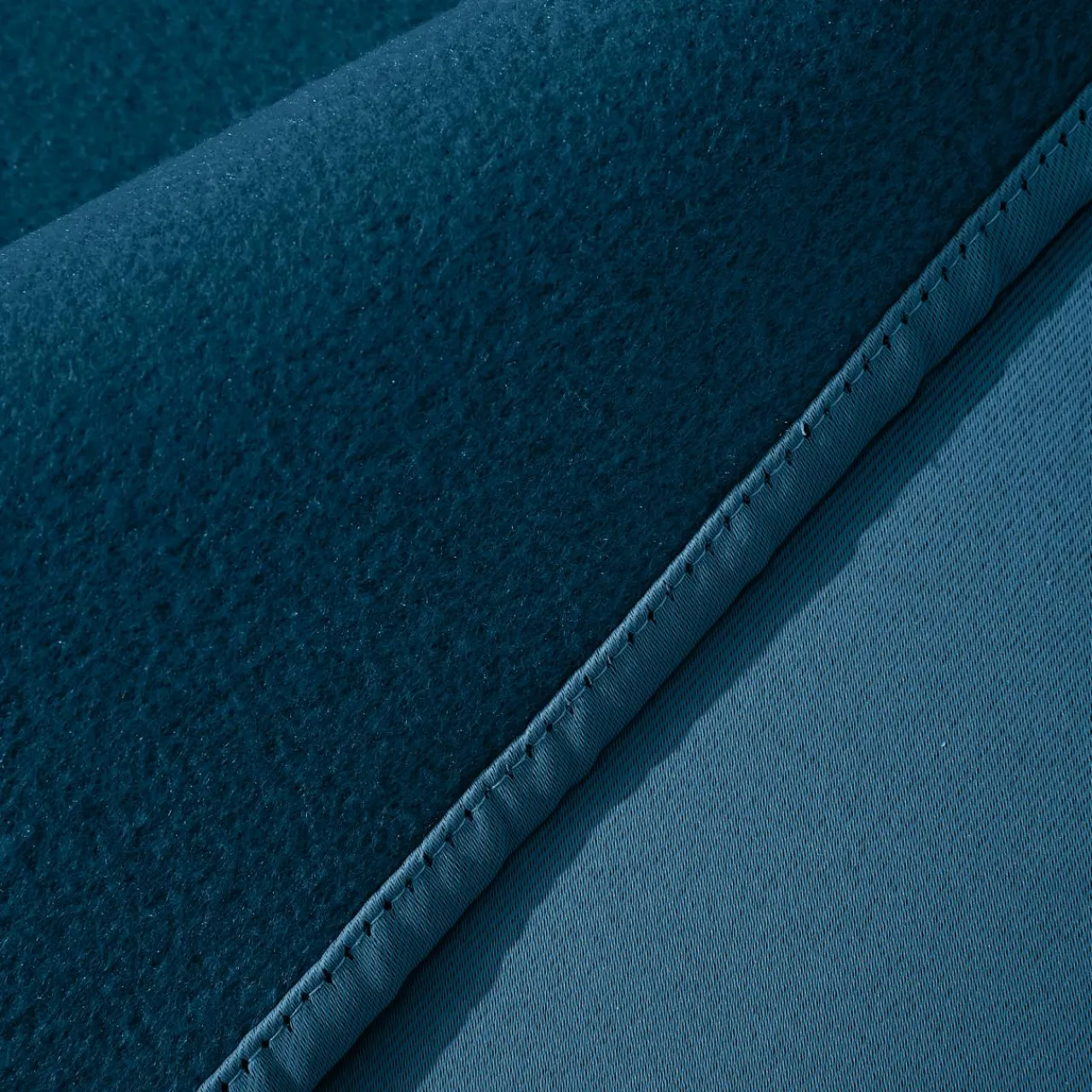 EMINZA Rideau obscurcissant thermique galon fronceur (140 x 240 cm) Calore Bleu pétrole Clearance