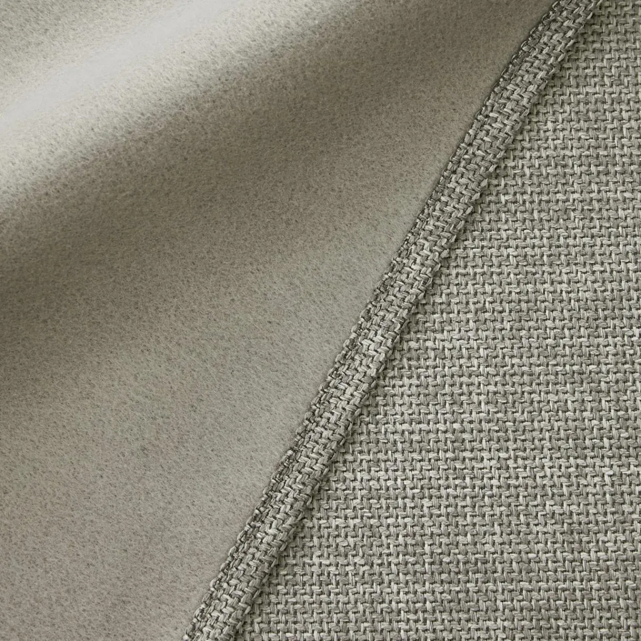 EMINZA Rideau obscurcissant thermique galon fronceur (180 x 260 cm) Alba Taupe Best