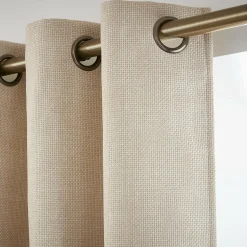 EMINZA Rideau obscurcissant thermique (280 x 240 cm) Alba grège Beige New