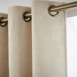EMINZA Rideau obscurcissant thermique (180 x 260 cm) Alba grège Beige Discount