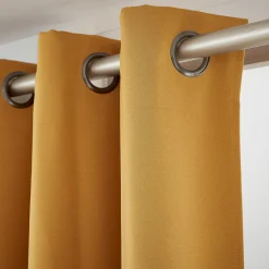 EMINZA Rideau obscurcissant (180 x 260 cm) Dark Jaune moutarde Discount