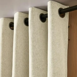 EMINZA Rideau occultant isolant Total Blackout (140 x 240 cm) Magnus Beige New