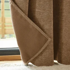 EMINZA Rideau occultant isolant Total Blackout (140 x 180 cm) Magnus Camel New