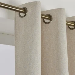 EMINZA Rideau occultant Total Blackout (140 x 180 cm) Ombra sable Beige Clearance